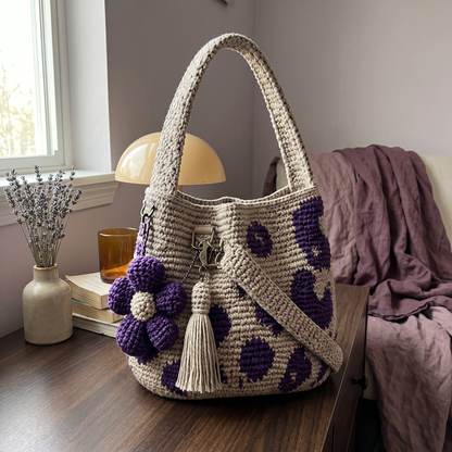 Crochet Flower Bag